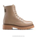 8 مكافحة الحذاء القتالية العيينة 8840R296 اللون البيج نحيف Russell And Bromley