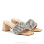 ⁦blingbloc الماس كتلة البغل 8840R145 اللون البيج نحيف Russell And Bromley⁩ - الصورة ⁦2⁩