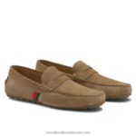 ⁦ارتداء لينة القيادة متعطل 8840R488 تان رجال Russell And Bromley⁩ - الصورة ⁦2⁩