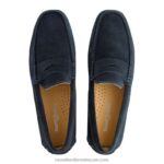 ⁦ارتداء لينة القيادة متعطل 8840R495 أزرق رجال Russell And Bromley⁩ - الصورة ⁦3⁩