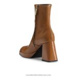 ⁦الأحذية منصة كعب متوهج القوى 8840R330 تان نحيف Russell And Bromley⁩ - الصورة ⁦3⁩