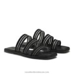 ⁦البغل الكوني منمق 8840R415 أسود نحيف Russell And Bromley⁩ - الصورة ⁦2⁩