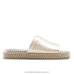 البغل flatform moneypot 8840R389 ذهب نحيف Russell And Bromley