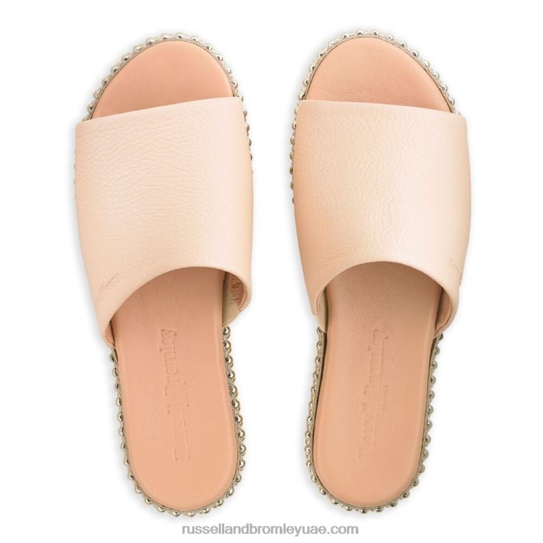 ⁦البغل flatform moneypot 8840R390 اللون البيج نحيف Russell And Bromley⁩ - الصورة ⁦3⁩