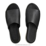 ⁦البغل flatform moneypot 8840R399 أسود نحيف Russell And Bromley⁩ - الصورة ⁦3⁩