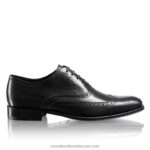 البلوط أكسفورد البروغ العتيقة 8840R585 أسود رجال Russell And Bromley