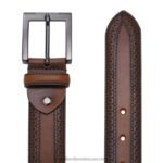⁦البلوط العتيقة حزام البروغ 8840R653رجال Russell And Bromley⁩ - الصورة ⁦2⁩