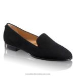 ⁦التدخين النعال ثوب مسطح 8840R220 أسود نحيف Russell And Bromley⁩ - الصورة ⁦2⁩