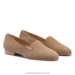 ⁦التدخين النعال ثوب مسطح 8840R223 اللون البيج نحيف Russell And Bromley⁩ - الصورة ⁦2⁩