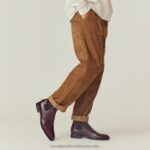 ⁦التمهيد تشيلسي خشب القيقب 8840R615 أحمر رجال Russell And Bromley⁩ - الصورة ⁦4⁩