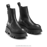 ⁦التمهيد تشيلسي مكتنزة العملاقة 8840R289 أسود نحيف Russell And Bromley⁩ - الصورة ⁦2⁩
