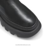 ⁦التمهيد تشيلسي مكتنزة العملاقة 8840R289 أسود نحيف Russell And Bromley⁩ - الصورة ⁦3⁩