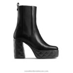 التمهيد منصة مبطن الضخمة 8840R321 أسود نحيف Russell And Bromley