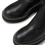 ⁦التمهيد wedgeout مزدوج البريدي 8840R276 أسود نحيف Russell And Bromley⁩ - الصورة ⁦4⁩