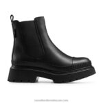 الحد من الضلع تشيلسي 8840R256 أسود نحيف Russell And Bromley