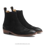 ⁦الحذاء الغربي أريزونا 8840R607 أسود رجال Russell And Bromley⁩ - الصورة ⁦2⁩