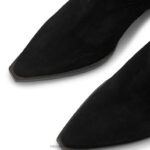 ⁦الحذاء الغربي بكعب النقدية 8840R342 أسود نحيف Russell And Bromley⁩ - الصورة ⁦4⁩