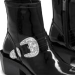⁦الحذاء الغربي جلام من palmspring 8840R299 أسود نحيف Russell And Bromley⁩ - الصورة ⁦3⁩
