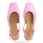 ⁦السكر كعب كتلة slingback 8840R124 لون القرنفل نحيف Russell And Bromley⁩ - الصورة ⁦3⁩