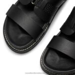 ⁦العاصفة الرملية المنسوجة حزام القدم 8840R377 أسود نحيف Russell And Bromley⁩ - الصورة ⁦4⁩