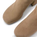 ⁦العسل منصة عالية تمتد الركبة عالية 8840R354 اللون البيج نحيف Russell And Bromley⁩ - الصورة ⁦4⁩