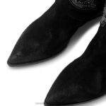 ⁦الغرب المتوحش الغربي المطرزة 8840R370 أسود نحيف Russell And Bromley⁩ - الصورة ⁦3⁩