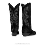 ⁦الغرب المتوحش الغربي المطرزة 8840R370 أسود نحيف Russell And Bromley⁩ - الصورة ⁦4⁩