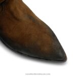⁦الغربية البرية المطرزة 8840R360 تان نحيف Russell And Bromley⁩ - الصورة ⁦3⁩