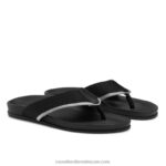 ⁦القوات المسلحة البوروندية صندل آخر اصبع القدم 8840R513 أسود رجال Russell And Bromley⁩ - الصورة ⁦2⁩