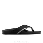 القوات المسلحة البوروندية صندل آخر اصبع القدم 8840R513 أسود رجال Russell And Bromley