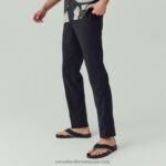 ⁦القوات المسلحة البوروندية صندل آخر اصبع القدم 8840R513 أسود رجال Russell And Bromley⁩ - الصورة ⁦4⁩