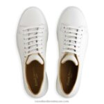 ⁦بارك الحياة الدانتيل متابعة flatform 8840R69 أبيض نحيف Russell And Bromley⁩ - الصورة ⁦3⁩