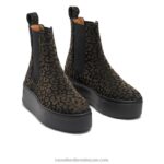 ⁦بارك طريقة حذاء رياضة التمهيد تشيلسي 8840R86 معدني نحيف Russell And Bromley⁩ - الصورة ⁦2⁩