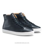 ⁦بارك هاي م حذاء رياضي برقبة عالية 8840R455 القوات البحرية رجال Russell And Bromley⁩ - الصورة ⁦2⁩