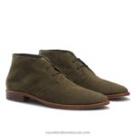 ⁦بال مول التمهيد chukka غير المبطنة 8840R626 أخضر رجال Russell And Bromley⁩ - الصورة ⁦2⁩
