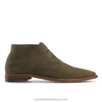 بال مول التمهيد chukka غير المبطنة 8840R626 أخضر رجال Russell And Bromley