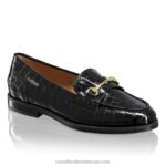 ⁦بروستر snaffle تقليم متعطل 8840R195 أسود نحيف Russell And Bromley⁩ - الصورة ⁦2⁩