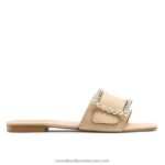بغل بإبزيم مرصع بالجواهر سيندي 8840R406 تان نحيف Russell And Bromley