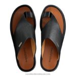 ⁦بيروجيا اصبع القدم صندل 8840R526 أسود رجال Russell And Bromley⁩ - الصورة ⁦3⁩