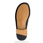⁦بيروجيا اصبع القدم صندل 8840R526 أسود رجال Russell And Bromley⁩ - الصورة ⁦4⁩