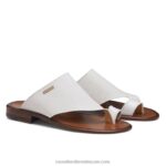 ⁦بيروجيا اصبع القدم صندل 8840R532 أبيض رجال Russell And Bromley⁩ - الصورة ⁦2⁩