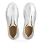 ⁦تسريع حذاء رياضي بدون أربطة 8840R45 معدني نحيف Russell And Bromley⁩ - الصورة ⁦3⁩