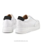 ⁦تسريع عداء laceless 8840R39 أبيض نحيف Russell And Bromley⁩ - الصورة ⁦4⁩