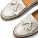 ⁦تشيستر هامش شرابة متعطل 8840R216 أبيض نحيف Russell And Bromley⁩ - الصورة ⁦4⁩
