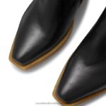 ⁦تقريب حذاء الكريب الغربي 8840R291 أسود نحيف Russell And Bromley⁩ - الصورة ⁦4⁩