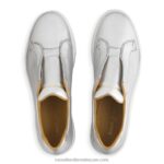 ⁦توقف عن حذاء رياضي بدون أربطة 8840R16 فضة نحيف Russell And Bromley⁩ - الصورة ⁦3⁩