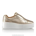 توقف عن حذاء رياضي بدون أربطة 8840R19 ذهب نحيف Russell And Bromley