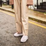 ⁦توقف عن حذاء رياضي بدون أربطة 8840R1 أبيض نحيف Russell And Bromley⁩ - الصورة ⁦4⁩