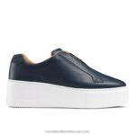 توقف عن حذاء رياضي بدون أربطة 8840R31 القوات البحرية نحيف Russell And Bromley