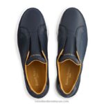 ⁦توقف عن حذاء رياضي بدون أربطة 8840R31 القوات البحرية نحيف Russell And Bromley⁩ - الصورة ⁦3⁩